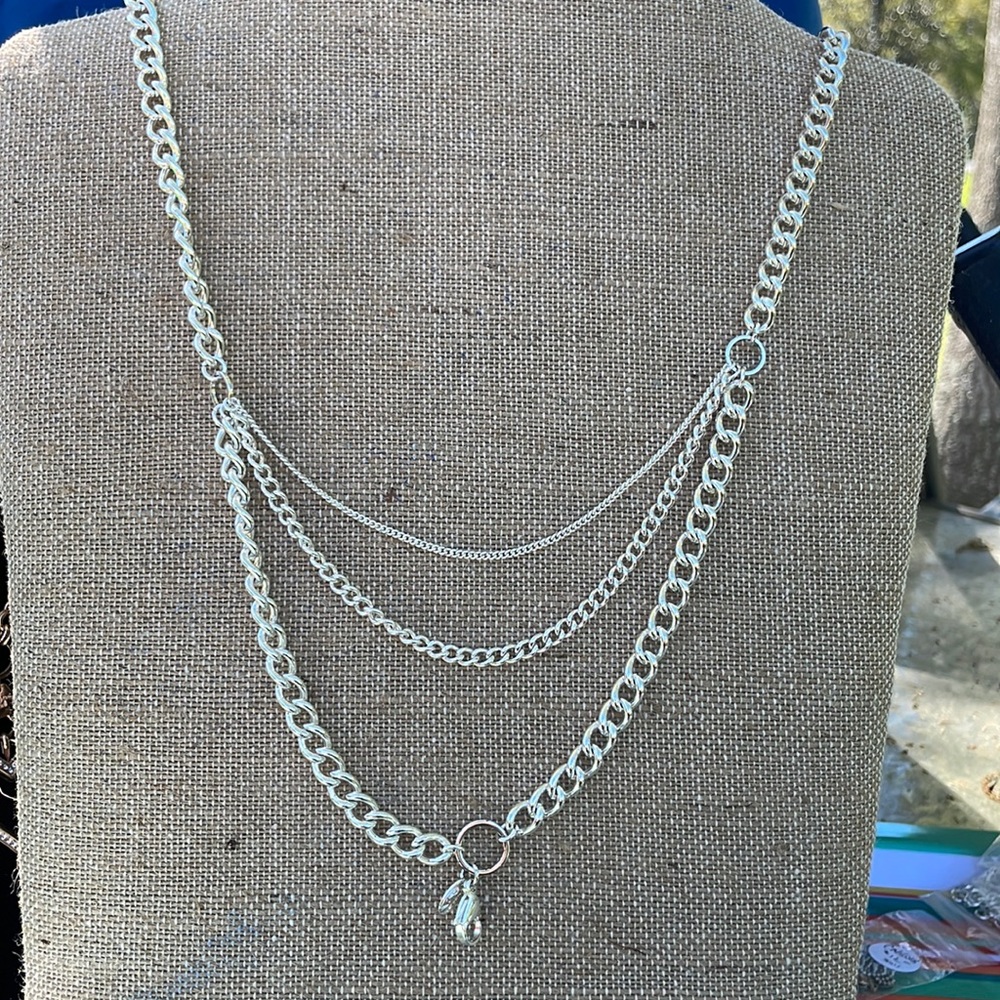 Origami Owl retired chain 28” layering